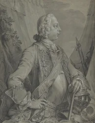 Porträtt av kejsar Joseph II som militär befälhavare, tidigt till mitten av 1700-talet.