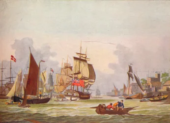 Themsen vid Limehouse, c1780