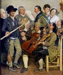 Musiker La Scartocciata, ca 1778