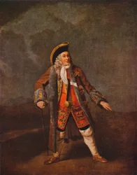 Garrick som Lord Chalkstone, c1740 1948