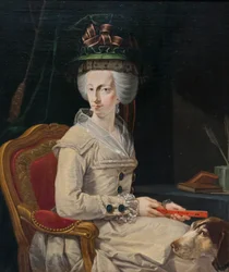 Maria Amalia av Österrike, ca 1778-79 (olja på duk)