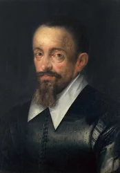 Johannes Kepler (1571-1630), astronom, ca 1612