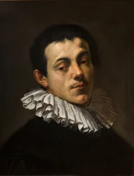 Porträtt av målaren Joseph Heintz, 1584-85