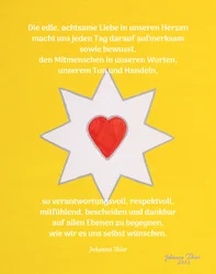 The joyful heart love star - version 1