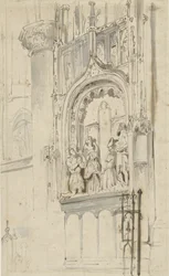 Begravningsmonument av Engelbrecht I van Nassau, i Grote Kerk i Breda
