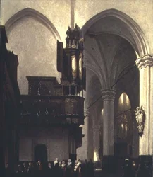 Den nya kyrkan i Amsterdam, ca 1847