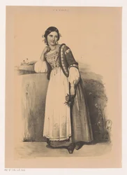 Kvinna i italiensk kostym