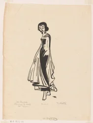 Början av dansen, stigande (originaltitel på objektet) Javanesisk dansare (original serietitel på objekt)