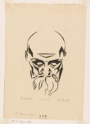 Porträtt av Carl Hohn
