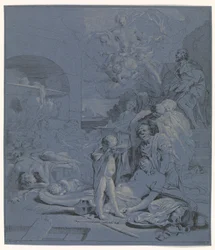 Bön från Saint Roch Bibliska, mytologiska och allegoriska representationer (serietitel)