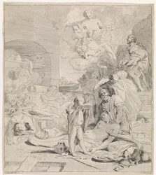 Bön från Saint Roch Bibliska, mytologiska och allegoriska representationer (serietitel)