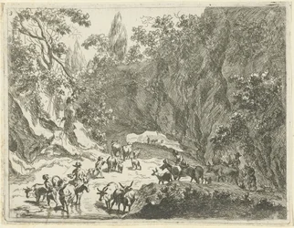 Bergslandskap med herdar och boskap Landskap med herdar och boskap (serietitel)