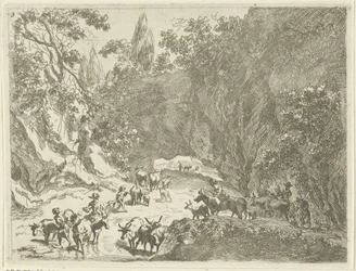 Bergslandskap med herdar och boskap Landskap med herdar och boskap (serietitel)