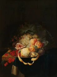 Stilleben med frukt