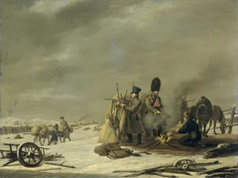 Bivack i Molodechno, 3-4 december 1812: Ett avsnitt från Napoleons reträtt från Ryssland