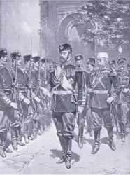 His Imperial Majesty the Tzar, illustration från Cassells History of the Russian-Japanese War Vol 1, c.1900