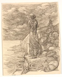 Illustration till Alfred Tennyson "Enoch Arden"