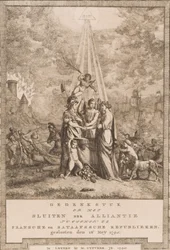 Minnesverk över ingåendet av alliansen mellan Franska och Bataviska republiken (16 maj 1795)