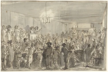 Ett revolutionärt möte i Delft 1795