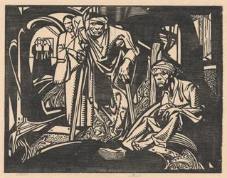 Sårad i en kyrka