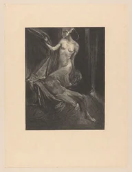 Judith med huvudet och kroppen av Holofernes