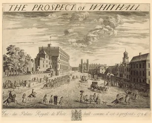The Plan of Whitehall, 1724