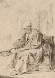 Pannkakskvinna, 1768.
