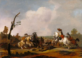 Stridsplats, ca 1651-52