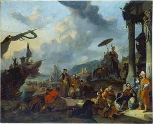 Medelhavshamnmotiv