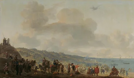 Karl II av Englands avresa från Scheveningen