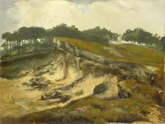 Utgrävning av sand