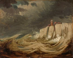 Stormar vid kusten
