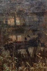Tyska: Der Teich in Osterbeek Dammen vid Oosterbeek