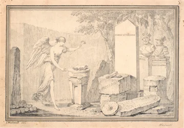 Titelvinjett till Snorri Sturleson (red. G. Schiøning): Heimskringla, Vol. I, 1778