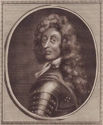 Porträtt av den tyske generalen Friedrich Hermann