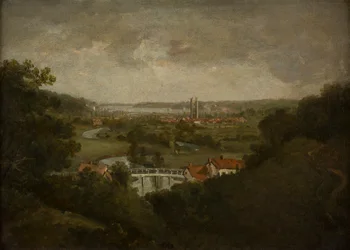 Vale of Dedham (olja på duk)