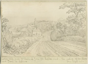 Burton-upon-Trent: ritning med penna och bläck, nd [1799-1854] (teckning)