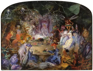 The Fairys Bankett, ca. 1858
