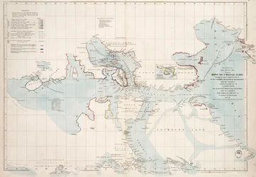 Upptäckter i Arktiska havet mellan Baffin Bay och Melville Island