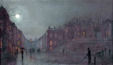 Utsikt över Hampstead, London, 1882
