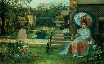 I Plesaunce, Knostrop Hall, Leeds, 1875