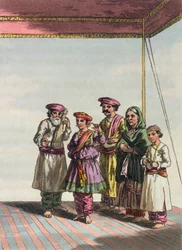 En pige, der danser Kuharwa, fra 