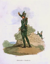 Gevärsmän, cirka 1813