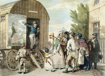 Mässorna: Utställningen, ca 1821