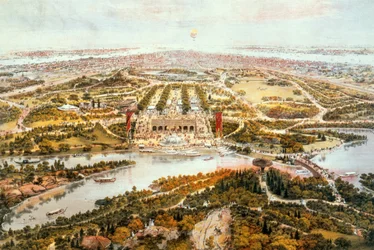 Central Park, Summer, Looking South, 1865