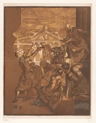 Marcus räddar en slav från hans tortyr Konstverk av venetianska mästare (serietitel) Opera selectora (serietitel)