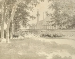Balliol Chapel and Library from the Grove, 2 augusti 1783