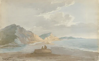 Stranden i Charmouth