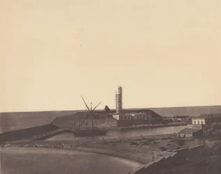 Båt i hamnen, Algeriet, 1853-54.