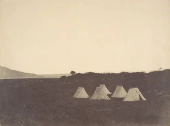 Tält, Algeriet, 1856.